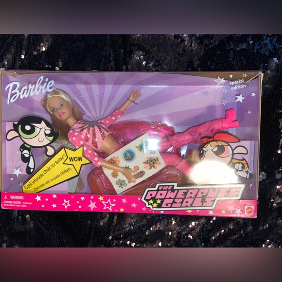 RARE The Powerpuff Girls Mattel Barbie Special Edition Collectible (2000) NWOT - Picture 1 of 6